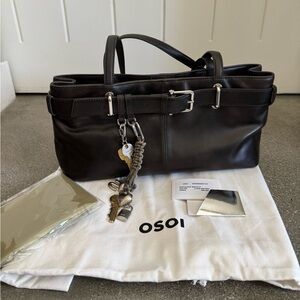 OSOI Brocle Bag Stain Brown